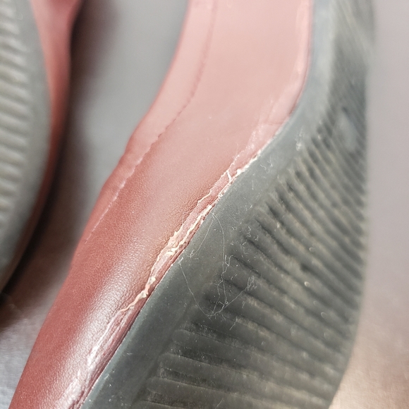 2/$20 Burgundy Red Mossimo Flats - Picture 5 of 8